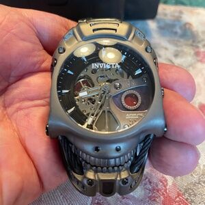 Invicta Artist Skull Skeletonized Automatic watch